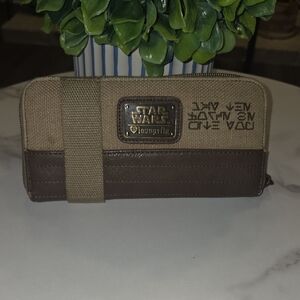 Loungefly Star Wars Brown and Tan Wallet